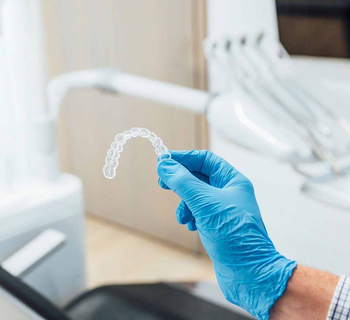 Clear Invisalign or Spark Aligner. Orthodontics in St helier jersey